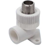 Угольник ООО ПКФ Сварком PP-R комб с крепл нар рез 20-1/2 СанТех s011824