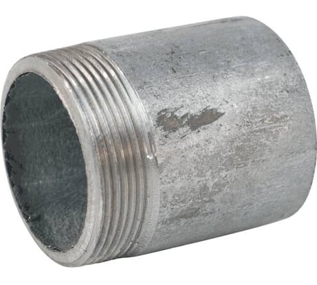 Резьба ООО "Крупинский арматурный завод" сталь, удлиненная  оц Ду20 L=50мм из труб ГОСТ 3262-75 КАЗ 027-2074