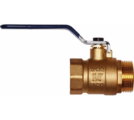 Шаровой кран RM -L ВР-НР 1 1/4 муфтовый, ручка Ду32 Ру30 11Б27п1 RML-114FML