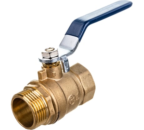 Шаровой кран RM -L Nickel 1 ВР-НР муфтовый, никелированный, ручка Ду25 Ру30 НК 11Б27п1 RMLn-1FML