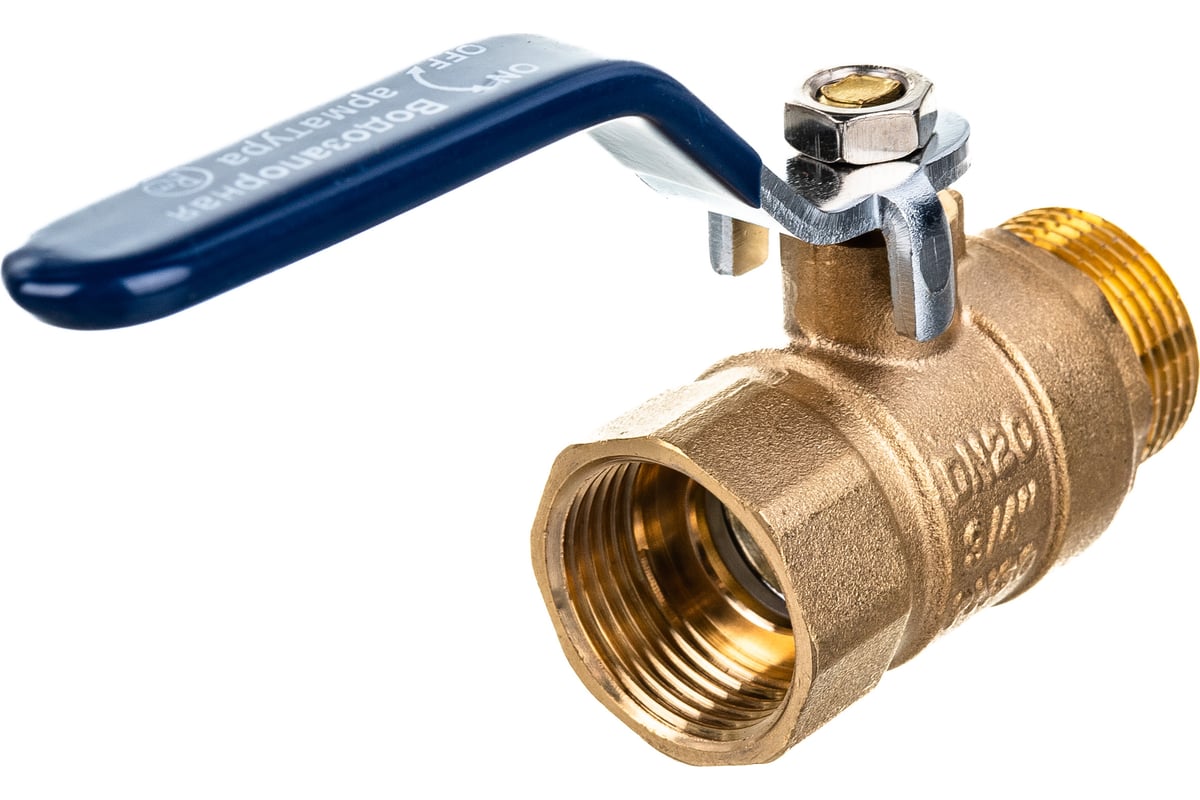 Шаровой кран RM -L ВР-НР 3/4, муфтовый ручка Ду20 Ру30 11Б27п1 L-34FML ...