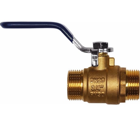 Шаровой кран RM -L НР-НР 3/4 муфтовый, ручка Ду20 Ру30 11Б27п1 RML-34MMF