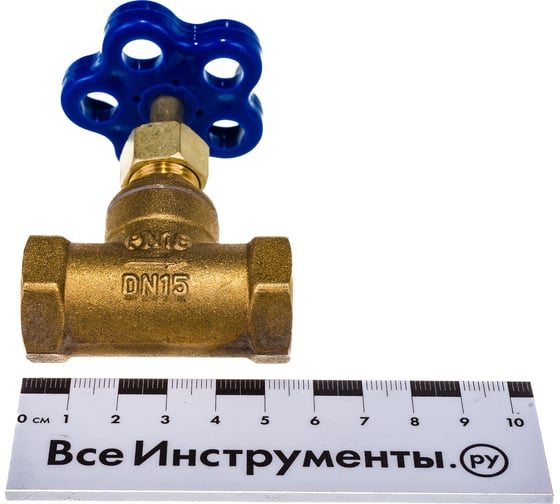 Запорный клапан вентиль RM 1/2 ВР-ВР муфтовый Ду15 Ру16 RM-12FFG