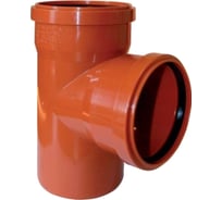 Тройник ООО ПКФ Сварком д=160/160 - 87 KZ рыж. цв. СанТех s004870