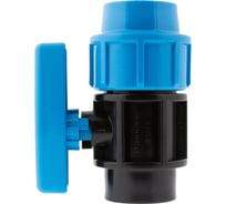 Кран ООО ПКФ Сварком шаровой вн/рез 25x1/2 ПЭ СанТех s062170