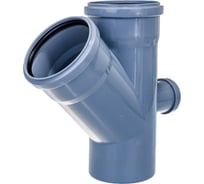 Крестовина ООО ПКФ Сварком тыл. д=110/110/50 угол 45 СанТех s070597