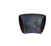 Отвод стальной бесшовный крутоизогнутый СантехСтройКомплект 45 градусов, сталь 20, под приварку, Дн 159x4.5, ДУ 150 99928018