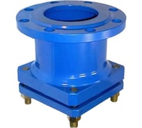 Патрубок ООО ПКФ Сварком д= 80 фланцевый раструбный компенсаторный с покраской СанТех s001155