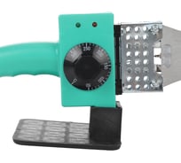 Паяльник для ПВХ труб TRUSTFIELD электрический (500Вт, 0-300, насадки 20,25,32мм, подставка) ETWM-32