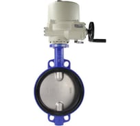 Дисковый затвор DN.ru поворотный g50-g40-epdm Ду300 Ру16, электропривод ГЗ ОФ 220В D050-01848