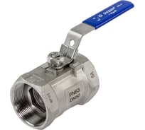 Шаровый кран резьбовой Ридан DN20 PN63, с рукояткой, корпус - корр.ст. сталь, шар - корректор Сталь 082X4603R