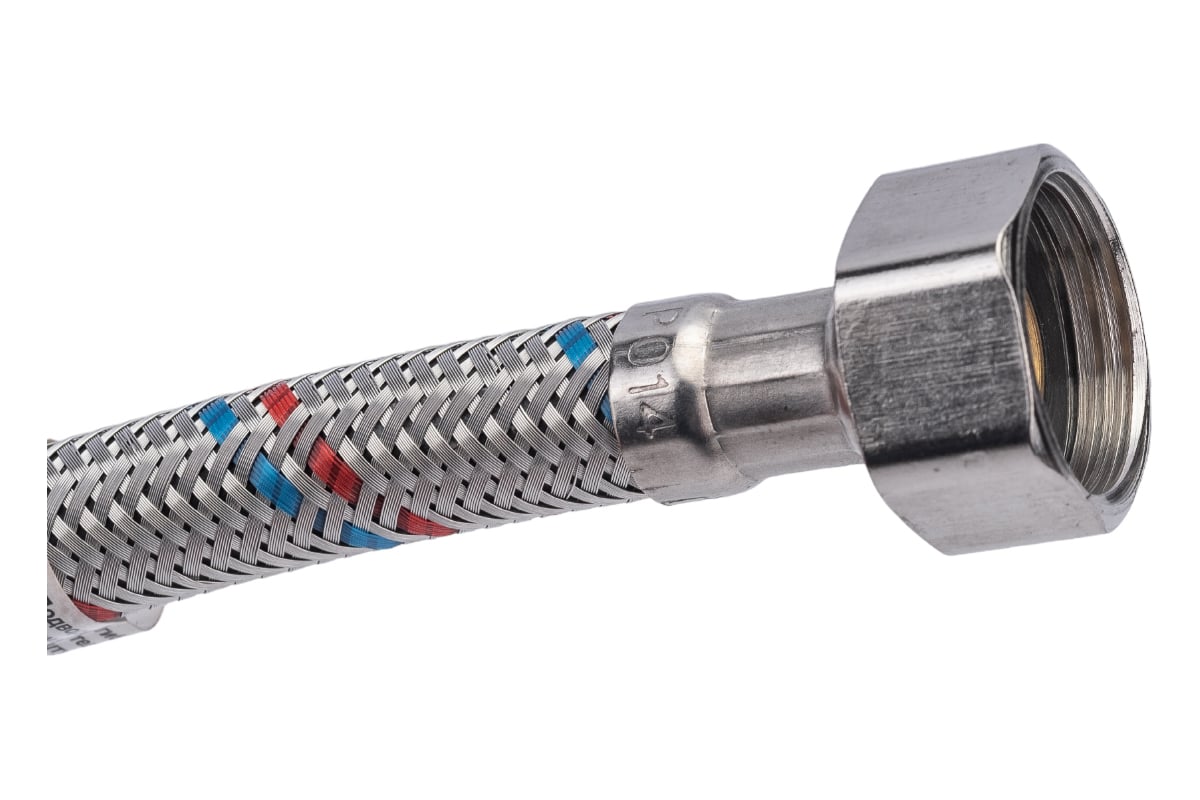 Подводка для смесителей СТМ сталь, 1/2xM10x50 см., длинный штуцер ...