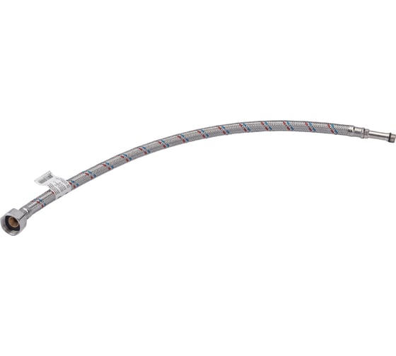 Подводка для смесителей СТМ сталь, 1/2xM10x50 см., длинный штуцер CWFLS050