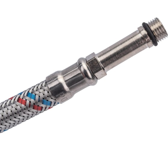 Подводка для смесителей СТМ сталь, 1/2xM10x50 см., длинный штуцер CWFLS050