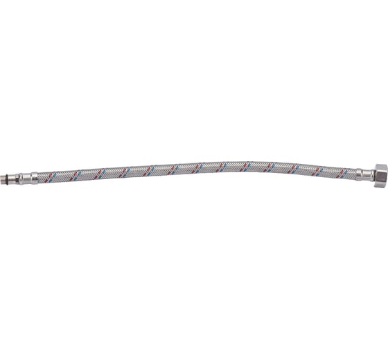 Подводка для смесителей СТМ сталь, 1/2xM10x40 см., короткий. штуцер CWFSS040
