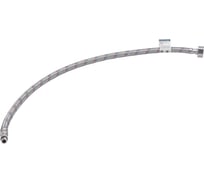 Подводка для смесителей СТМ сталь 1/2xM10x60 см., короткий штуцер CWFSS060