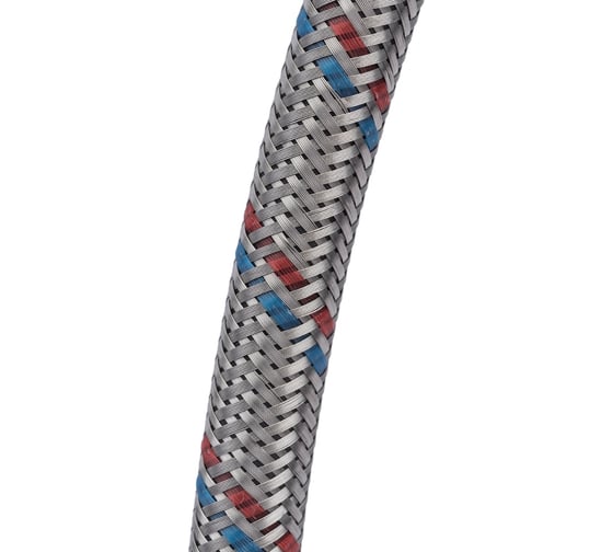 Подводка для смесителей СТМ сталь 1/2xM10x60 см., короткий штуцер CWFSS060