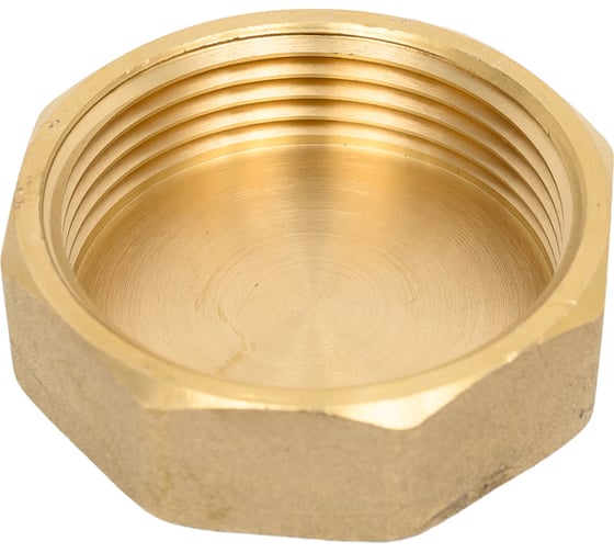 Заглушка латунная Millennium 1 1/4" с внутренней резьбой LZF3232