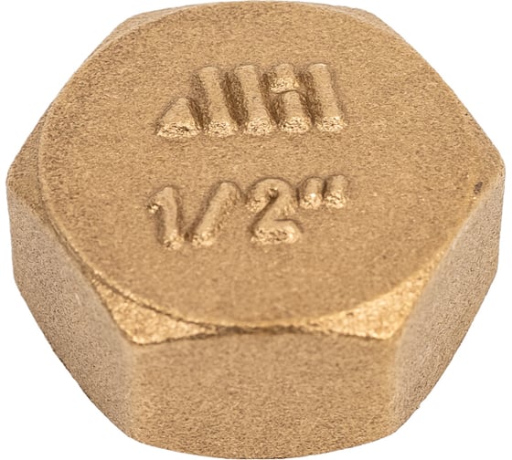 Заглушка латунная Millennium 1/2" с внутренней резьбой LZF1212