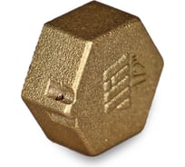 Заглушка с бортом 1 1/2" латунная для магистралей Millennium LZFP4040