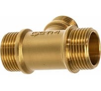 Тройник латунный 3/4" × 3/4" × 3/4" наружная резьба для водоснабжения Millennium LTMMM3434