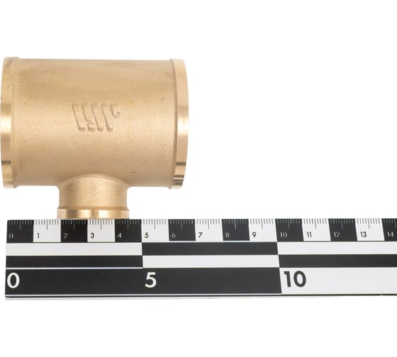 Тройник латунный Millennium переходной1 1/4"х 1/2" х 1 1/4" внутренняя резьба/внутренняя резьба/внутренняя резьба LTFF3212