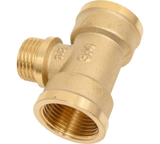 Тройник латунный Millennium переходной 3/4" х1/2"х3/4" внутренняя резьба/наружная резьба/внутренняя резьба LTFM3412