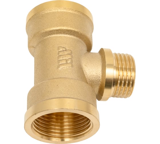 Тройник латунный Millennium переходной 3/4" х1/2"х3/4" внутренняя резьба/наружная резьба/внутренняя резьба LTFM3412
