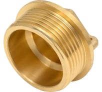 Заглушка латунная под пломбу Millennium 1 1/4" с наружной резьбой LZMP3232