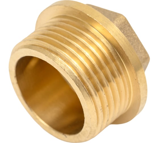 Заглушка латунная под пломбу Millennium 3/4" с наружной резьбой LZMP3434