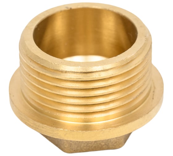 Заглушка латунная под пломбу Millennium 3/4" с наружной резьбой LZMP3434