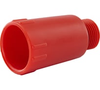 Заглушка Millennium 1/2" монтажная красная PZMK1212
