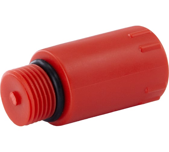 Заглушка Millennium 1/2" монтажная красная PZMK1212