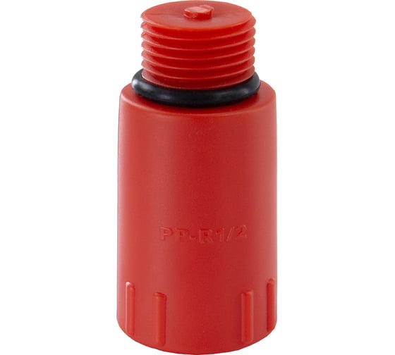Заглушка Millennium 1/2" монтажная красная PZMK1212