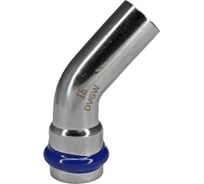 Угольник 45° однораструбный из нержавеющей стали 54×54 для систем водоснабжения и отопления Millennium UPTN4554