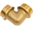 Угольник латунный Millennium 1 1/4" х 1 1/4" наружная/наружная резьба LUMM3232 2