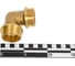 Угольник латунный Millennium 1 1/4" х 1 1/4" наружная/наружная резьба LUMM3232 4