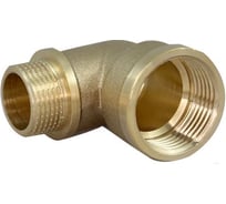 Угольник латунный переходной 1"×3/4" внутренняя/наружная резьба для соединения труб под углом Millennium LUFM1034