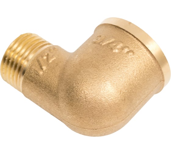 Угольник латунный переходной Millennium 3/4" х 1/2" внутренняя/наружная резьба LUFM3412