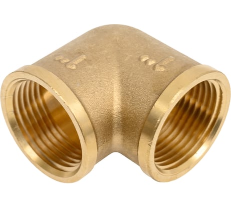 Угольник латунный Millennium 1" x 1" внутренняя/внутренняя резьба LUFF1010