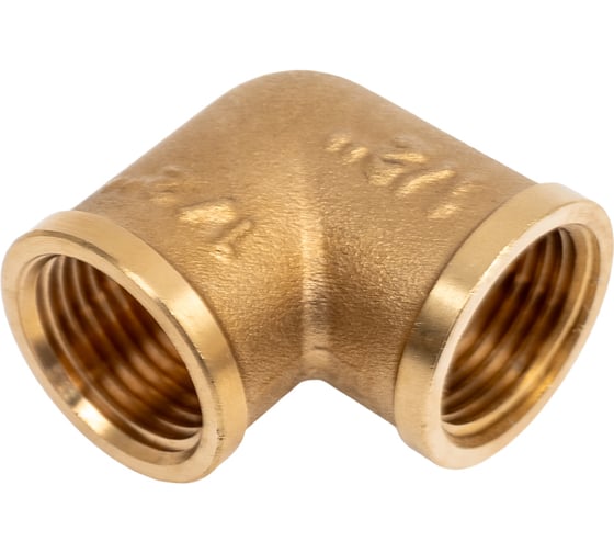 Угольник латунный Millennium 1/2" x 1/2" внутренняя/внутренняя резьба LUFF1212