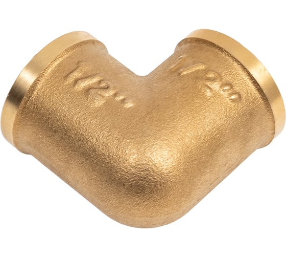 Угольник латунный Millennium 1/2" x 1/2" внутренняя/внутренняя резьба LUFF1212
