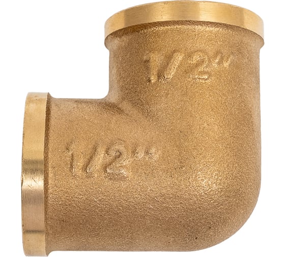 Угольник латунный Millennium 1/2" x 1/2" внутренняя/внутренняя резьба LUFF1212