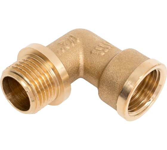 Угольник латунный Millennium 1/2" x 1/2" внутренняя/наружная резьба LUFM1212