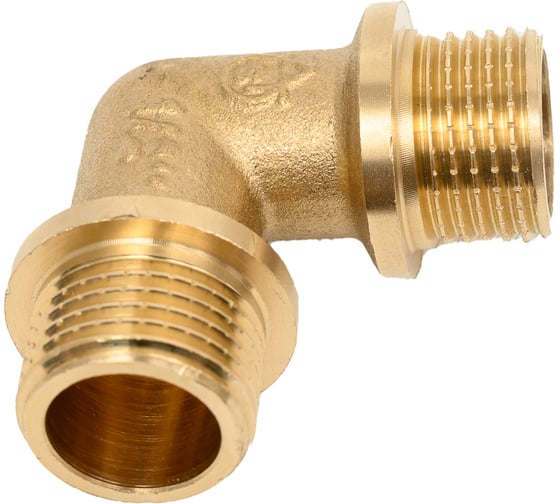 Угольник латунный Millennium 1/2" x 1/2" наружная/наружная резьба LUMM1212