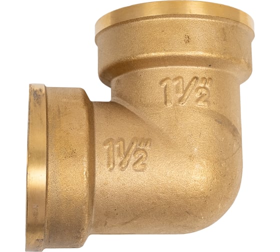 Угольник латунный Millennium 1 1/2" x 1 1/2" внутренняя/внутренняя резьба LUFF4040