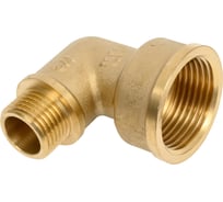 Угольник латунный переходной Millennium 1" х 1/2" внутренняя/наружная резьба LUFM1012