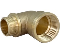 Угольник латунный 1 1/2"×1 1/2" внутренняя/наружная резьба для соединения труб под углом 90° Millennium LUFM4040