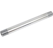 Удлинительный бочонок хромированный Millennium L=200мм, 1/2" x 1/2" наружная/наружная резьба SMX200