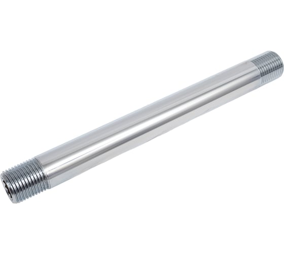 Удлинительный бочонок хромированный Millennium L=200мм, 1/2" x 1/2" наружная/наружная резьба SMX200